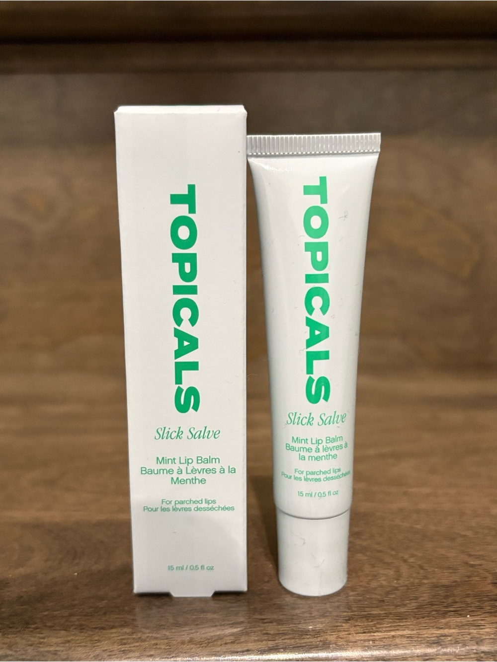 Topicals Slick Salve Mint Lip Balm Gloss Sephora Clean Beauty NEW - Mint